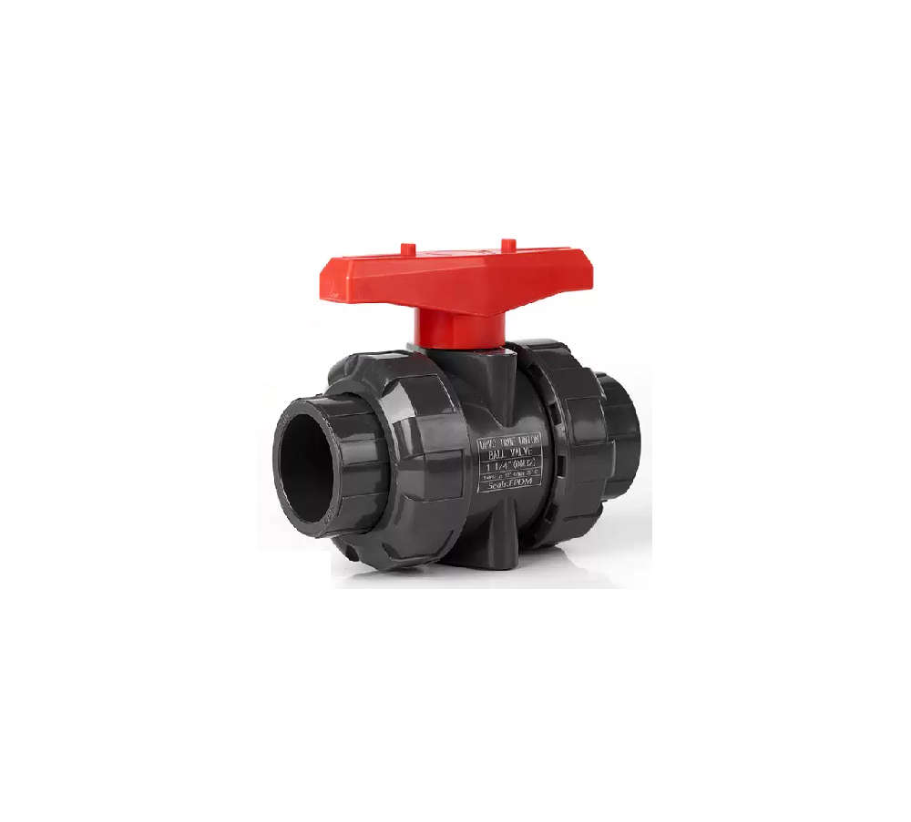 化工双由令球阀(PVC-U)